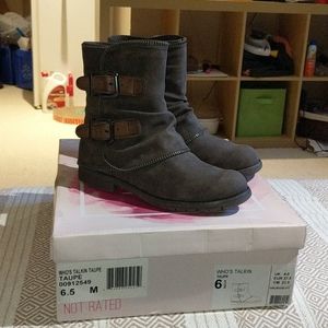 Dark brown Vegan Leather Boots